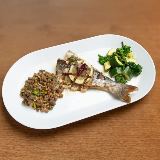 Herb Grilled Branzino.
