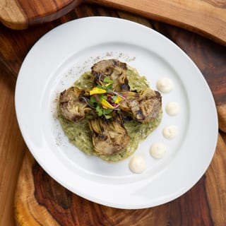 Grilled Artichoke Hearts